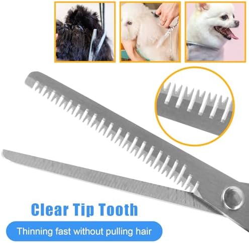 Pet Grooming Kit with Pet Shedding Slicker Brush, Bath Massage for Rabbit, Puppy, Kitten, All Hair Types, Includes Multiple Combinations of Combs and Brushes - Image 6