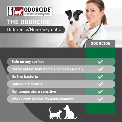 Odorcide, Thornell KOE Kennel Odor Eliminator Concentrate, Great for Cages, Runs, Floors & More, Pet Odor Eliminator for Home & Kennel w/Safe, Non-Enzymatic Formula, 16 oz, White – Not A Spray Bottle - Image 5