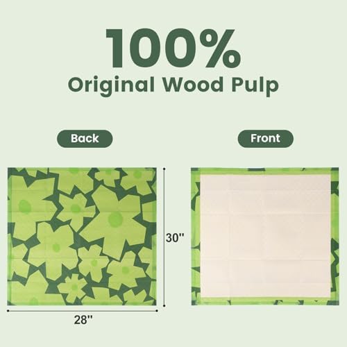 Gardner Pet Disposable Puppy Pads XL, 28" x 30" Dog Pee Pads for Dogs, Super Absorbent & Leak-Proof Full Edge-Wrapping Extra Thick Dog Potty Training Pads (100 Count) - Image 4