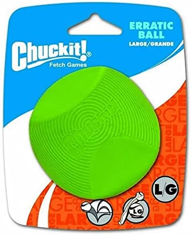 ChuckIt! Dog Erratic Ball (Large, 3-Inch, 1-Pack) by Chuckit