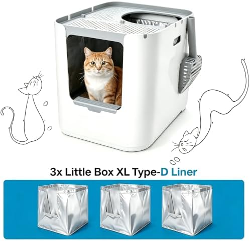 Liner Type D Compatible with Modkat Flip Litter Box - (3 Pack) - Image 2