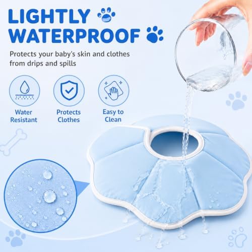 Avont Cat Cone XS Adjustable Soft E-Collar, Blue - Image 2