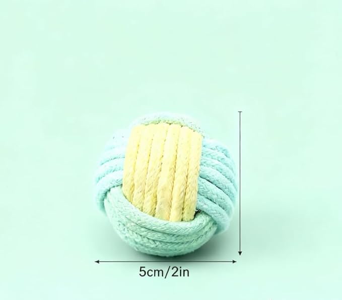 6Pcs Cat Ball Toy, Pet Chew Toy, Biting Ball for Cats, Cats Toys for Indoor, Interactive Cat Chew Toys for Kitty Kitten