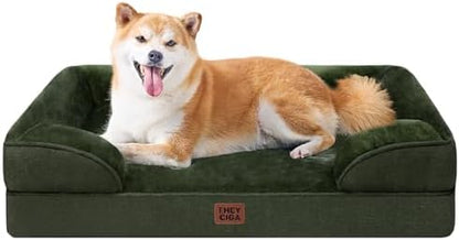 EHEYCIGA Orthopedic Dog Beds Large Sized Dog, Waterproof Washable Pet Bed by EHEYCIGA