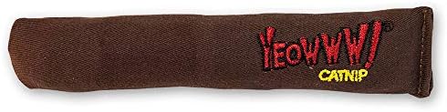 Yeowww! Catnip Cigar Cat Toy - 7 in Catnip Toy for cats, 100% Stuffed with Premium Organically Grown Catnip, Made in USA by YeowwwCatnip