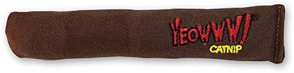Yeowww! Catnip Cigar Cat Toy - 7 in Catnip Toy for cats, 100% Stuffed with Premium Organically Grown Catnip, Made in USA by YeowwwCatnip