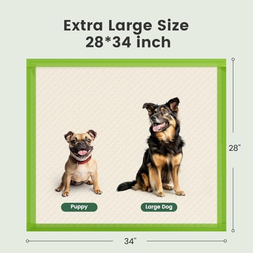 Gardner Pet Dog Pee Pads, XL 28"x34", All Edge-Wrapped, ECO Thick Pad - Image 4