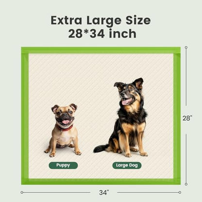 Gardner Pet Dog Pee Pads, XL 28"x34", All Edge-Wrapped, ECO Thick Pad - Image 4