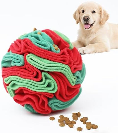 Ablechien Snuffle Ball for Dogs - Interactive Dogs Toys to Keep Them Busy, Dog Puzzle Toy, Christmas Dog Toys Gifts for Small, Medium Pet Daily Companionship, Training Reward Gift by Havefunwithyourpets