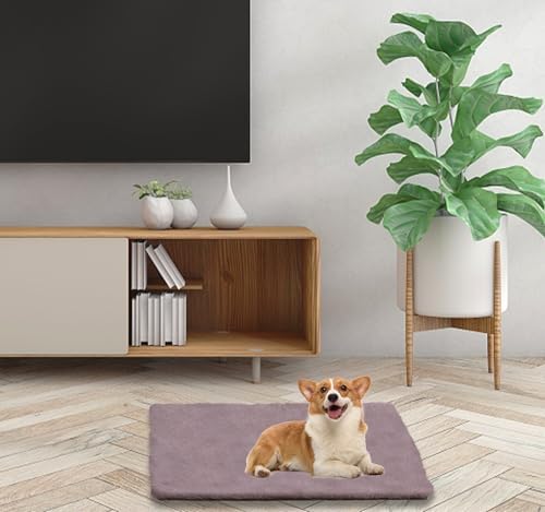 Pet Stroller Pad for Small Medium Dogs, Ultra Soft Cat Dog Stroller Mattress Mat 21"X12" Folding Removable Pet Carrier Strolling Cart Pad Cushion, Pink - Image 6
