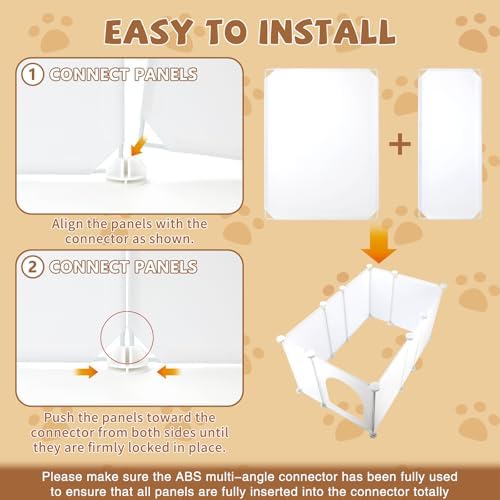 FHTONGE Extra Large Cat Litter Box Enclosure with Door, Protect Wall Floor - Image 6