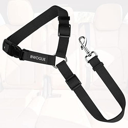 BWOGUE Dog Seat Belt for Car, Headrest Restraint Safety Lead, Dogs Cats - Image 2