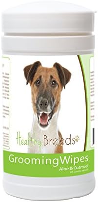 Healthy Breeds Smooth Fox Terrier Grooming Wipes 70 Count by HealthyBreeds