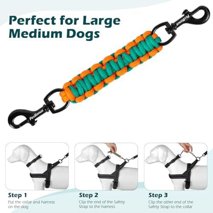 PetBonus Dog Collar Safety Clip, Handmade Prong Collar to Harness Connector - Image 6