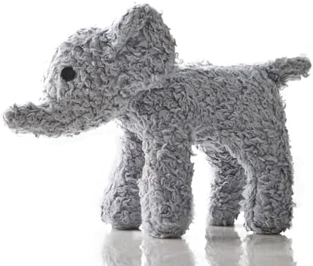 Plush Durable Cotton Dog Toys with Coconut Fill for All Pet Breeds, Elliot the Elephant, One Size by PetPassion