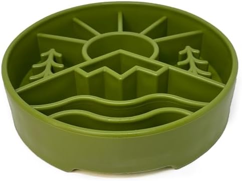 SodaPup Great Outdoors Enrichment Bowl – Durable Slow Feeder Bowl Made in USA from Non-Toxic, Pet-Safe, Food Safe Material for Mental Stimulation, Slowing Down Eating, Healthy Digestion, & More - Image 2