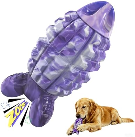 YINEYA Dog Toys for Aggressive Chewers, Tough Dog Chew Toys, Purple by YINEYA