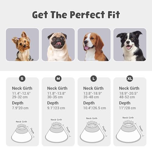 Avont Soft Dog Cone Drawstring, Snap-in, Waterproof, Anti-Lick, Foldable - Image 6