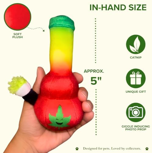 Lil' Bo da Bong Catnip Toy | 420-Inspired Parody Cat Toy & Collectible - Image 2