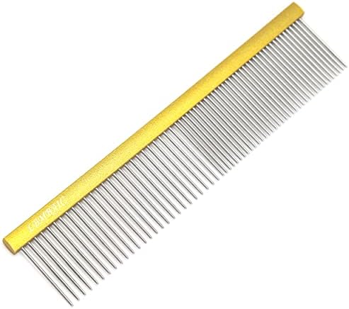 Dog Grooming Comb Deshedding Remove Tangles,Knot,Mats.(7.5inches) by LBMBAIC