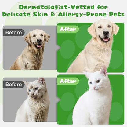 Pet Glove Wipes for Dogs & cat , Pet Cleaning Gloves Individual Packing - Image 4