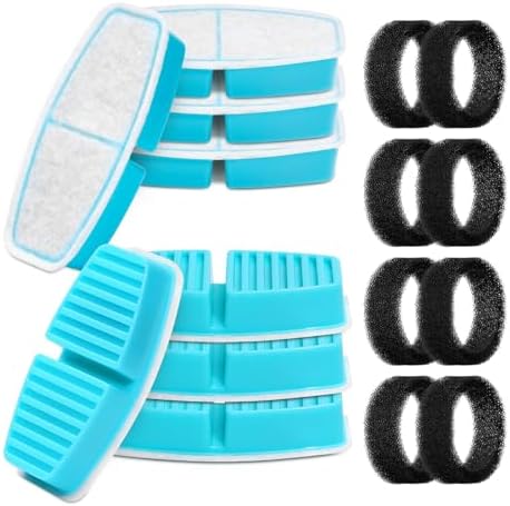 FOFNON Pet Fountain Filter Replacement: 16 Pet Water Fountain Filters by FOFNON