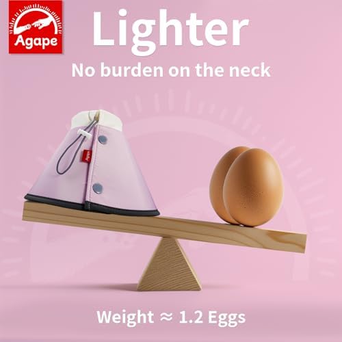 Agape Soft Dog Cone for Small Dogs & Cats, Recovery Collar to Stop Licking - Image 5