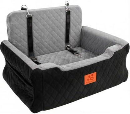 Dog Car Seat for Large/Medium Dogs Up to 55 lbs, Car Dog Bed 2 Small Dogs by XIEEAOZEE