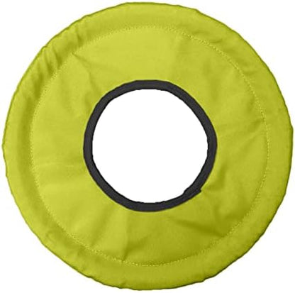Nerf Dog Trackshot Toss and Tug Ring Dog Toy, Lightweight, Durable and Water Resistant, 9 Inches, for Medium/Large Breeds, Single Unit, Green/Black (Pack of 2) - Image 2