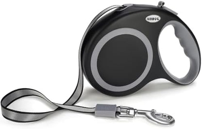 Retractable Dog Leash, 26 Feet Dog Leash for Small to Large Dogs up to 110lbs,Heavy Duty Design with Anti-Slip Handle, One-Handed Quick-Lock Braking System. by JUBDUG