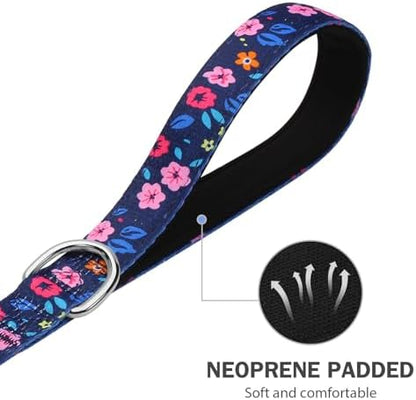 Hikiko 4FT Dog Leash Padded Double Handle with Designed Pattern - Image 5