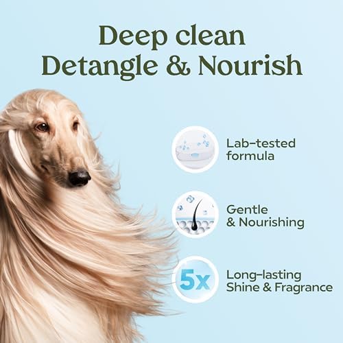 PAWFUME Dog Shampoo and Conditioner, Blue Ribbon, 2-Pack - Image 5
