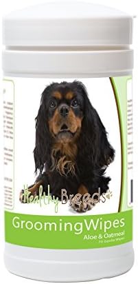 Healthy Breeds English Toy Spaniel Grooming Wipes 70 Count by HealthyBreeds