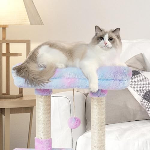Cute Cat Tree Kitten Cat Tower Condo Cat Furniture Sisal Scratching Posts R - Image 3