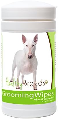 Healthy Breeds Bull Terrier Grooming Wipes 70 Count by HealthyBreeds