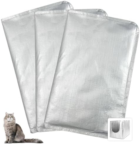 3 Pack Liner F Compatible with Modkat Flip Litter Box, Reusable Liners for Flip Litter Box - Liner F for Cat Litter Box by Luxrise