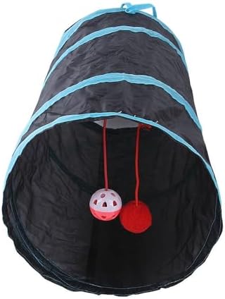 Cat Tunnels Indoors Cat Play Tunnel for Indoor Outdoor, Cat Tunnel Large Cat Toy Kitten Kitty Rabbt (2 Way) - Image 4