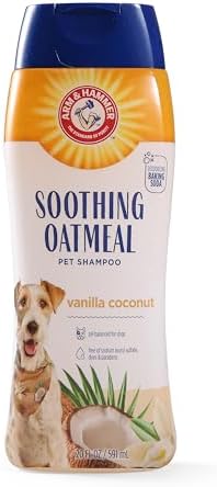 Arm & Hammer Soothing Oatmeal Dog Shampoo, Vanilla Coconut Scent, 20 Fl Oz by ArmHammer