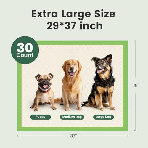 Gardner Pet Dog Pee Pads, XXL 29"x37", All Edge-Wrapped, ECO Thick Pad - Image 4