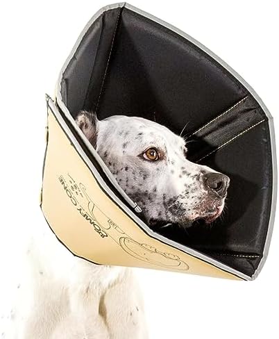 All Four Paws Comfy Cone Pet Cone for Dogs, Cats, X-Small, Tan - Comfortable Soft Dog Cone Collar Alternative for After Surgery, Wound Care, Spay, Neuter - Dog and Cat Recovery Elizabethan-Collar - Image 4