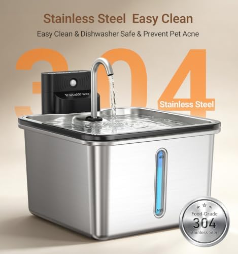 Wireless Cat Water Fountain, Water & Battery Separation, Faucet Design - Image 6