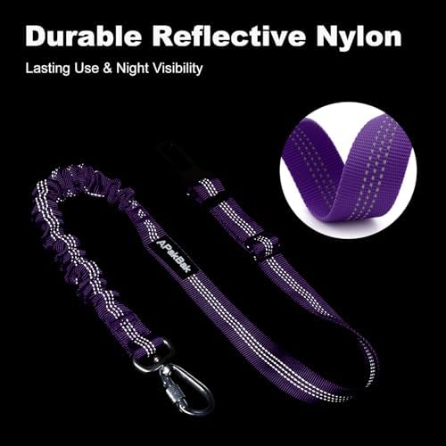 Dog Seat Belt for Car, Car Harness with Locking Aluminum Hook - Image 5