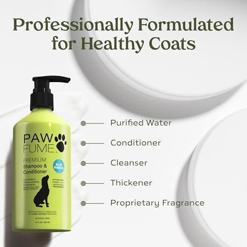 PAWFUME Dog Shampoo and Conditioner, Blue Ribbon, 1-Pack - Image 6