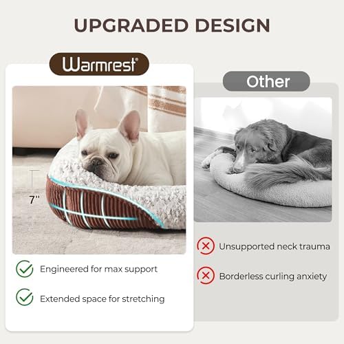 Cute Dog Bed for Small Medium Dogs,Washable Cat Beds, 30in - Image 4