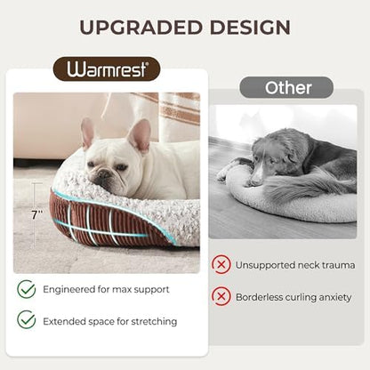 Cute Dog Bed for Small Medium Dogs,Washable Cat Beds, 25in - Image 4