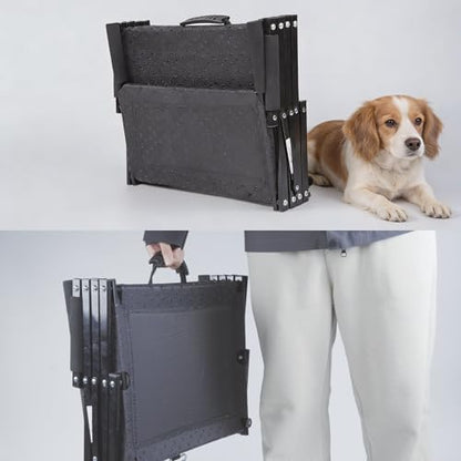 Dog Stairs 5 Steps Foldable Dog Ramp with Non-Slip Surface, Portable Dog Steps for Cars,SUV and Truck, Supports up to 250 lbs - Image 6