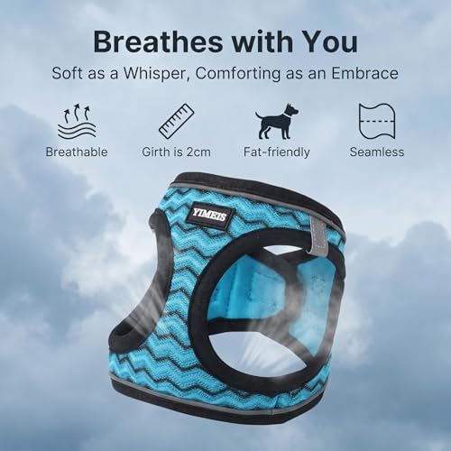 No Pull Dog Puppy Harness and Leash Set Reflective Mesh Vest X-Small - Image 3