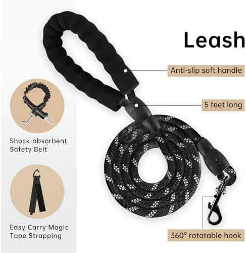 IVY&LANE No Pull Dog Harness for Large Dogs,Reflective Dog Vest Harness - Image 3