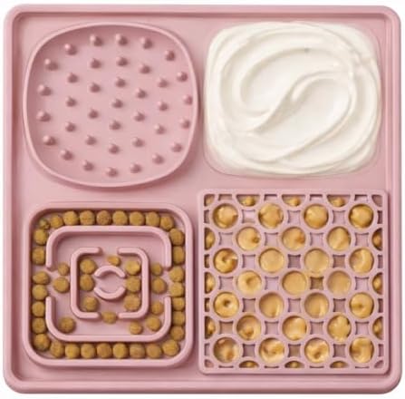 Hearth & Paw Silicone Lick Mat for Dogs, Blush Pink - Image 5