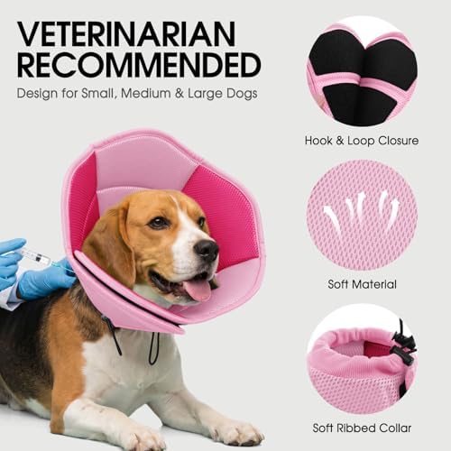 Dog Cone Soft Cone for Dogs to Stop Licking - Image 3